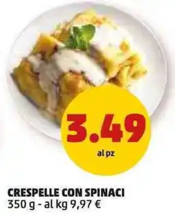 PENNY Crespelle con spinaci offerta