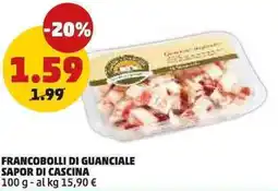 PENNY Francobolli di guanciale sapor di cascina offerta