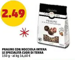 PENNY Praline con nocciola intera le specialità cuor di terra offerta