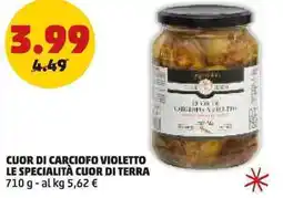 PENNY Cuor di carciofo violetto le specialità CUOR DI TERRA offerta