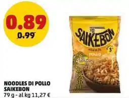 PENNY Noodles di pollo SAIKEBON offerta