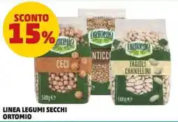PENNY Linea legumi secchi ORTOMIO offerta