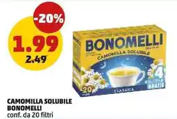 PENNY Camomilla solubile BONOMELLI offerta