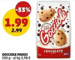 PENNY Gocciole PAVESI offerta