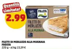 PENNY Filetti di merluzzo alla mugnaia FROSTA offerta
