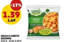 PENNY Zucca a cubetti ORTOMIO offerta