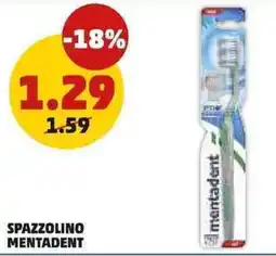 PENNY Spazzolino MENTADENT offerta