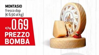 Maxi Supermercati Montasio fresco dop offerta