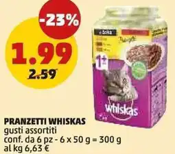 PENNY Pranzetti WHISKAS offerta