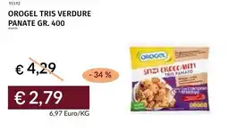 Prezzemolo e Vitale Orogel tris verdure panate offerta