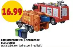PENNY Camion pompieri / operatore ec`ologico offerta