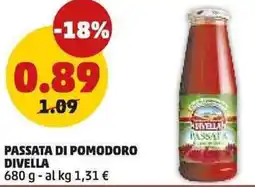 PENNY Passata di pomodoro DIVELLA offerta