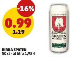 PENNY Birra spaten offerta
