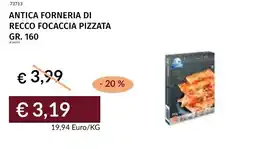 Prezzemolo e Vitale Antica forneria di recco focaccia pizzata offerta