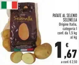 Conad Patate al selenio SELENELLA offerta