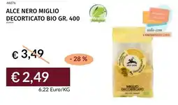 Prezzemolo e Vitale Alce nero miglio decorticato bio offerta