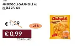 Prezzemolo e Vitale Ambrosoli caramelle al miele offerta