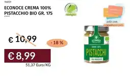 Prezzemolo e Vitale Econoce crema 100% pistacchio bio offerta