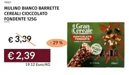 Prezzemolo e Vitale Mulino bianco barrette cereali cioccolato fondente offerta