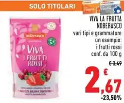 Conad Viva la frutta NOBERASCO offerta