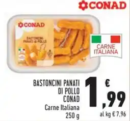 Conad Bastoncini panati di pollo CONAD offerta
