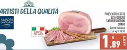 Conad Prosciutto cotto alta qualità SAPORI&DINTORNI CONAD offerta