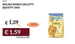 Prezzemolo e Vitale Mulino bianco galletti biscotti offerta