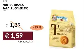 Prezzemolo e Vitale Mulino bianco tarallucci offerta
