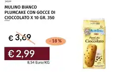 Prezzemolo e Vitale Mulino bianco plumcake con gocce di cioccolato offerta