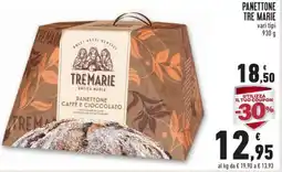 Conad Panettone TRE MARIE offerta