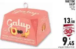 Conad Panettone GALUP offerta
