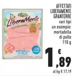 Conad Affettati liberamente GRANTERRE offerta