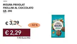 Prezzemolo e Vitale Misura privolat frollini al cioccolato offerta