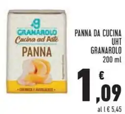 Conad Panna da cucina uht GRANAROLO offerta