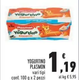 Conad Yogurtino PLASMON offerta