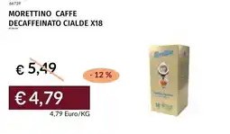 Prezzemolo e Vitale Morettino caffe decaffeinato cialde x18 offerta