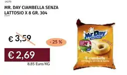 Prezzemolo e Vitale Mr. day ciambella senza lattosio offerta
