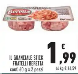 Conad Il guanciale stick fratelli BERETTA offerta