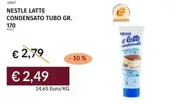 Prezzemolo e Vitale Nestle latte condensato tubo offerta