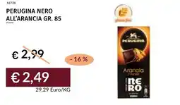 Prezzemolo e Vitale Perugina nero all'arancia offerta