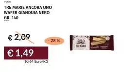Prezzemolo e Vitale Tre marie ancora uno wafer gianduia nero offerta