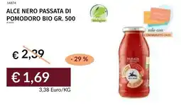 Prezzemolo e Vitale Alce nero passata di pomodoro bio offerta