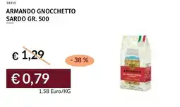 Prezzemolo e Vitale Armando gnocchetto sardo offerta