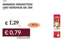 Prezzemolo e Vitale Armando spaghettoni chef borghese offerta