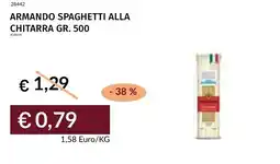 Prezzemolo e Vitale Armando spaghetti alla chitarra offerta