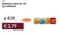 Prezzemolo e Vitale Bonduelle mais x3+1 omaggio offerta
