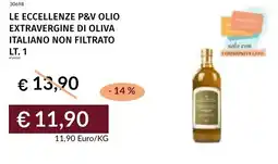 Prezzemolo e Vitale Le eccellenze p&v olio extravergine di oliva italiano non filtrato offerta