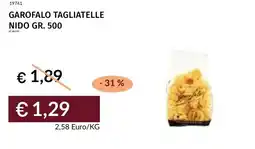 Prezzemolo e Vitale Garofalo tagliatelle nido offerta