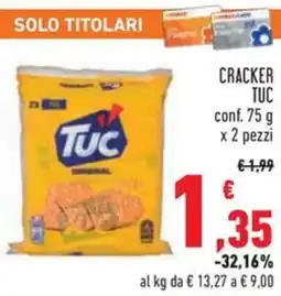 Conad Cracker TUC offerta
