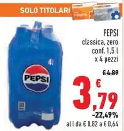 Conad PEPSI classica, zero offerta